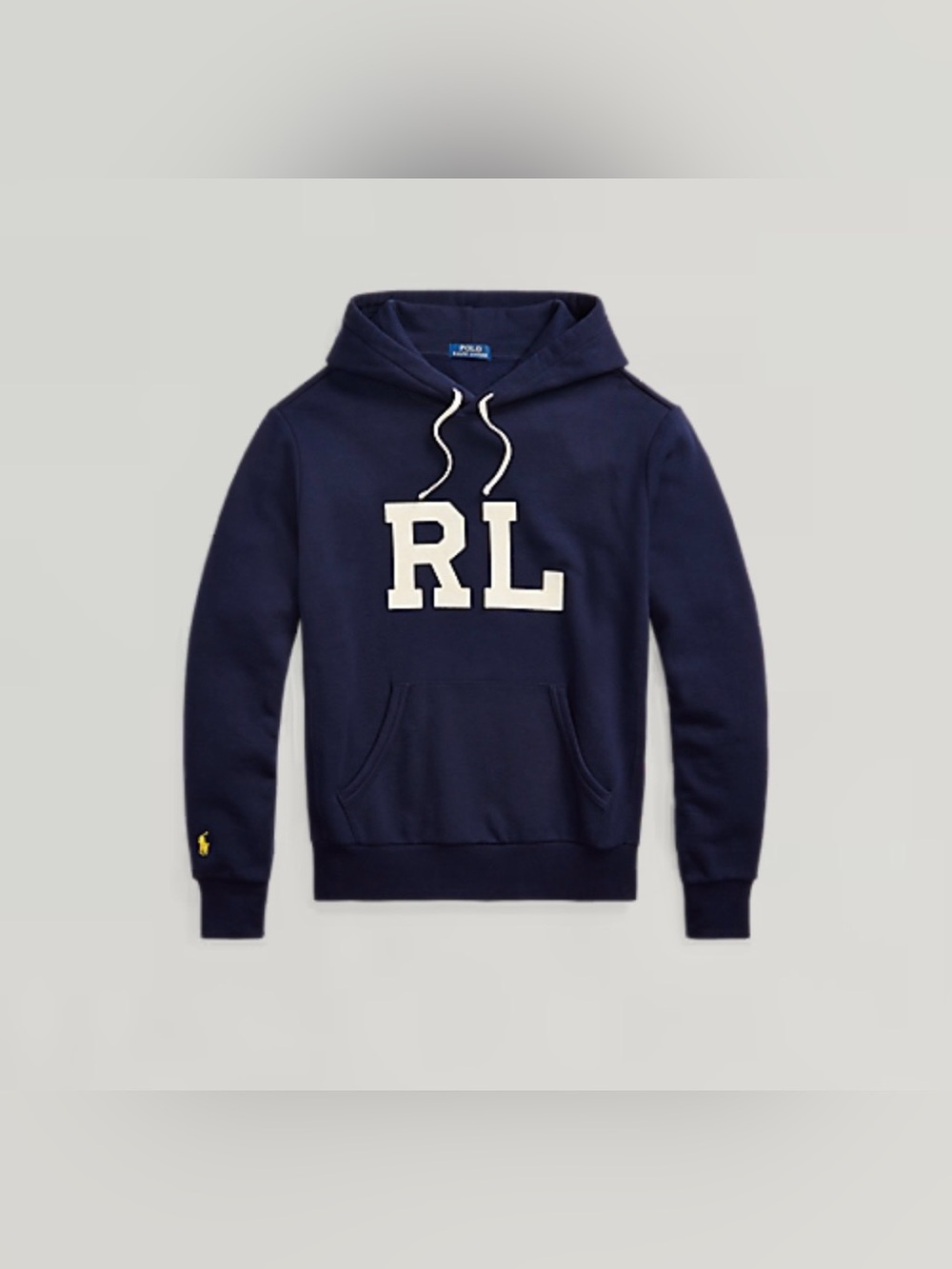 Polo Ralph Lauren Men’s RL Lightweight Fleece Hoodie Navy Sz XL NWT